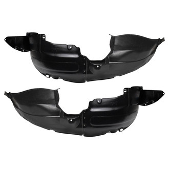 TRQ® - Front Driver and Passenger Side Fender Liner Set