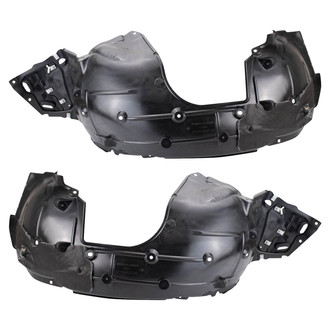 TRQ® - Front Driver and Passenger Side Fender Liner Set