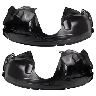 TRQ® - Front Driver and Passenger Side Fender Liner Set