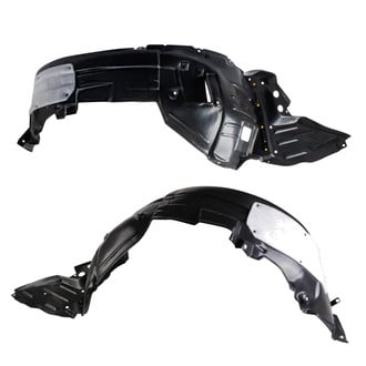 TRQ® - Front Driver and Passenger Side Fender Liner Set