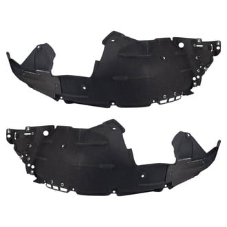 TRQ® - Front Driver and Passenger Side Fender Liner Set