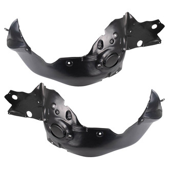 TRQ® - Front Driver and Passenger Side Fender Liner Set
