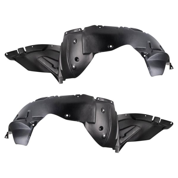 TRQ® - Front Driver and Passenger Side Fender Liner Set