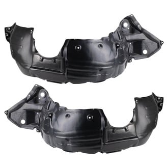 TRQ® - Front Driver and Passenger Side Fender Liner Set