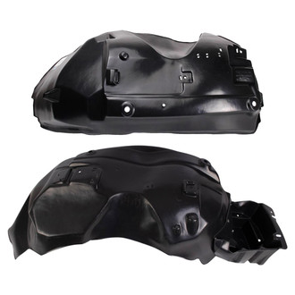 TRQ® - Front Driver and Passenger Side Fender Liner Set