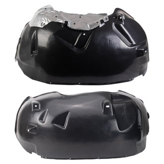 TRQ® - Front Driver and Passenger Side Fender Liner Set
