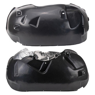 TRQ® - Front Driver and Passenger Side Fender Liner Set
