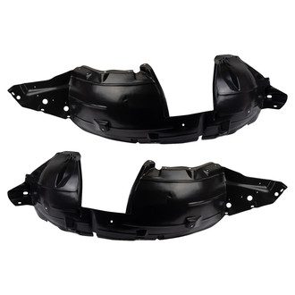 TRQ® - Front Driver and Passenger Side Fender Liner Set