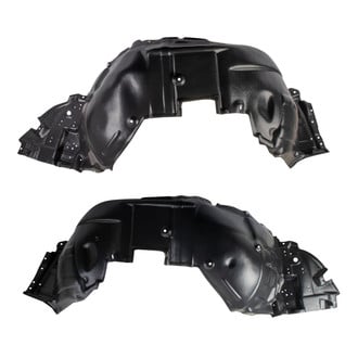TRQ® - Front Driver and Passenger Side Fender Liner Set