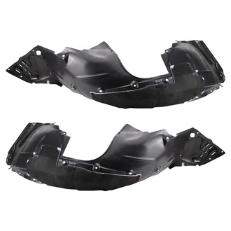 TRQ® - Front Driver and Passenger Side Fender Liner Set
