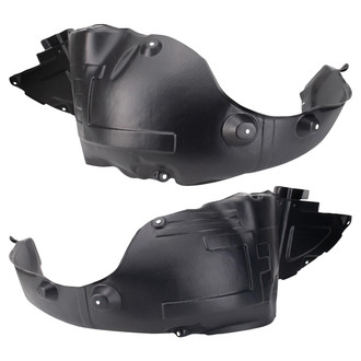 TRQ® - Front Driver and Passenger Side Fender Liner Set