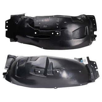 TRQ® - Front Driver and Passenger Side Fender Liner Set