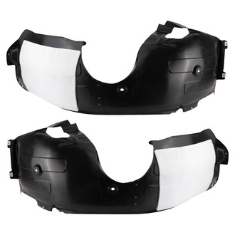 TRQ® - Front Driver and Passenger Side Fender Liner Set