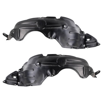 TRQ® - Front Driver and Passenger Side Fender Liner Set