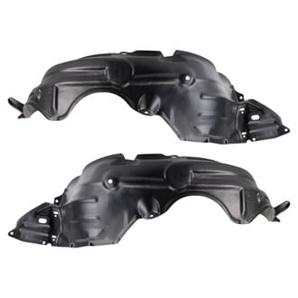 TRQ® - Front Driver and Passenger Side Fender Liner Set