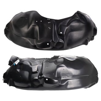 TRQ® - Front Driver and Passenger Side Fender Liner Set