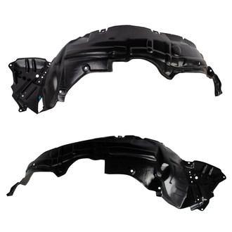 TRQ® - Front Driver and Passenger Side Fender Liner Set