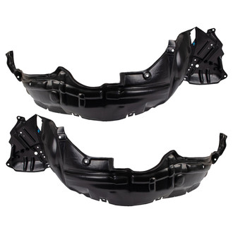 TRQ® - Front Driver and Passenger Side Fender Liner Set