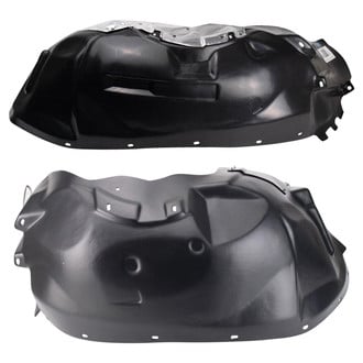 TRQ® - Front Driver and Passenger Side Fender Liner Set