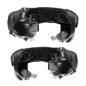 TRQ® - Front Driver and Passenger Side Fender Liner Set