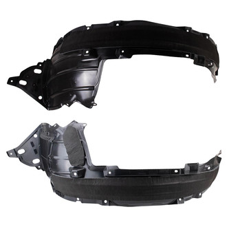 TRQ® - Front Driver and Passenger Side Fender Liner Set