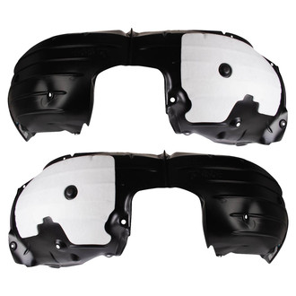 TRQ® - Front Driver and Passenger Side Fender Liner Set