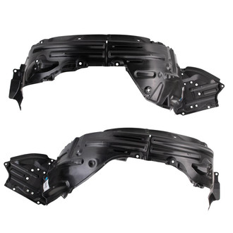 TRQ® - Front Driver and Passenger Side Fender Liner Set
