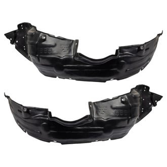 TRQ® - Front Driver and Passenger Side Fender Liner Set
