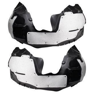 TRQ® - Front Driver and Passenger Side Fender Liner Set