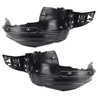 TRQ® - Front Driver and Passenger Side Fender Liner Set