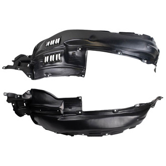 TRQ® - Front Driver and Passenger Side Fender Liner Set