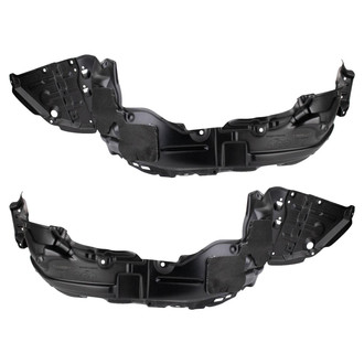 TRQ® - Front Driver and Passenger Side Fender Liner Set