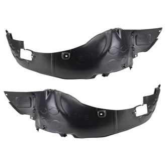 TRQ® - Front Driver and Passenger Side Fender Liner Set