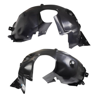 TRQ® - Front Driver and Passenger Side Fender Liner Set