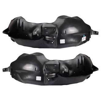 TRQ® - Front Driver and Passenger Side Fender Liner Set
