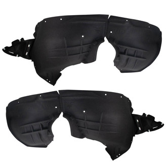 TRQ® - Front Driver and Passenger Side Fender Liner Set