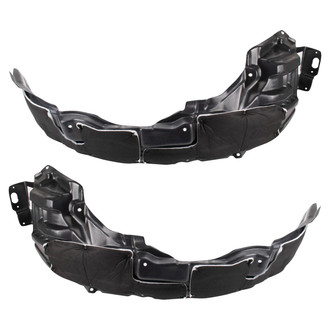 TRQ® - Front Driver and Passenger Side Fender Liner Set