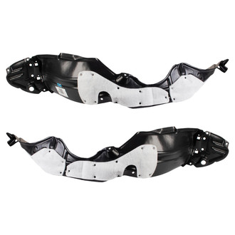 TRQ® - Front Driver and Passenger Side Fender Liner Set