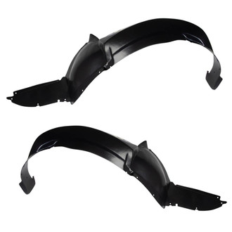 TRQ® - Front Driver and Passenger Side Fender Liner Set