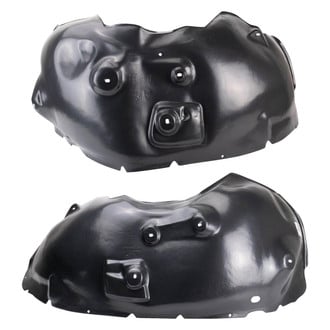 TRQ® - Front Driver and Passenger Side Fender Liner Set