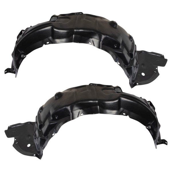 TRQ® - Front Driver and Passenger Side Fender Liner Set