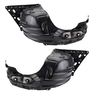 TRQ® - Front Driver and Passenger Side Fender Liner Set