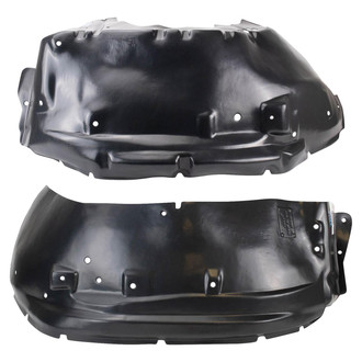 TRQ® - Front Driver and Passenger Side Fender Liner Set