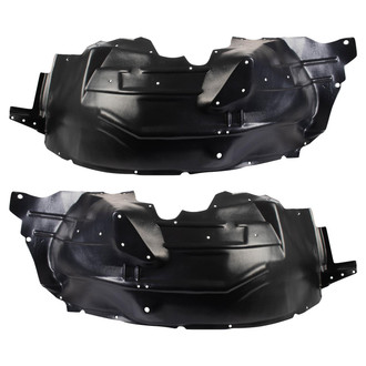 TRQ® - Front Driver and Passenger Side Fender Liner Set