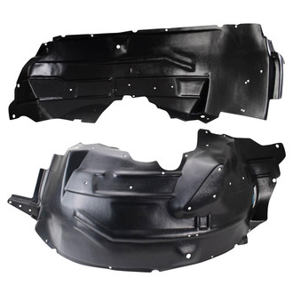 TRQ® - Front Driver and Passenger Side Fender Liner Set