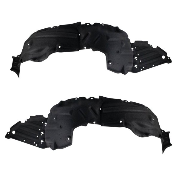 TRQ® - Front Driver and Passenger Side Fender Liner Set