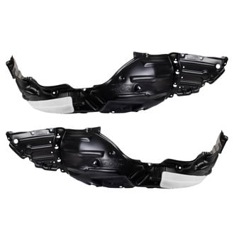 TRQ® - Front Driver and Passenger Side Fender Liner Set