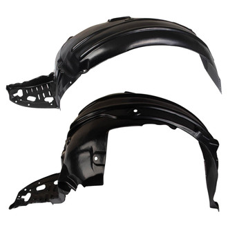 TRQ® - Front Driver and Passenger Side Fender Liner Set
