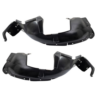 TRQ® - Front Driver and Passenger Side Fender Liner Set
