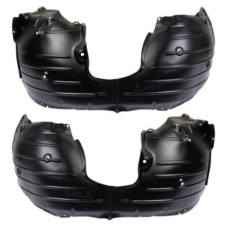 TRQ® - Front Driver and Passenger Side Fender Liner Set